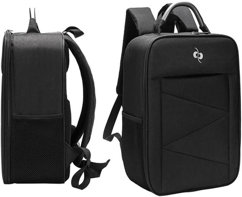 Carrying Case Backpack for DJI Avata 360 Drone, Travel Storage Bag for Fly More Combo, Fits Goggles 3 RC Motion 3 FPV Remote Batteries Accessories Organizer - ScrubMarter