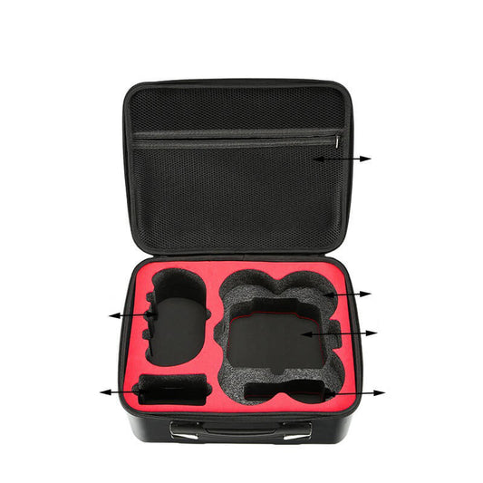 Carrying Case for DJI Avata 360 Drone, Waterproof Portable Travel Storage Bag with EVA Hard Shell, Fits Goggles 3, FPV Remote Controller, Batteries & Accessories - ScrubMarter
