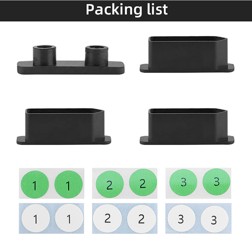 Battery Port Anti Dust Plugs Replacement for DJI FPV