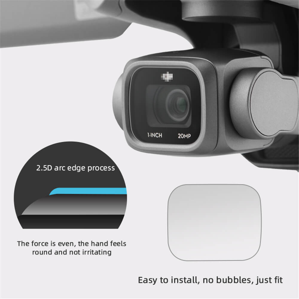 2 Sets Gimbal Camera Lens Protective Film Replacement for DJI Air 2S