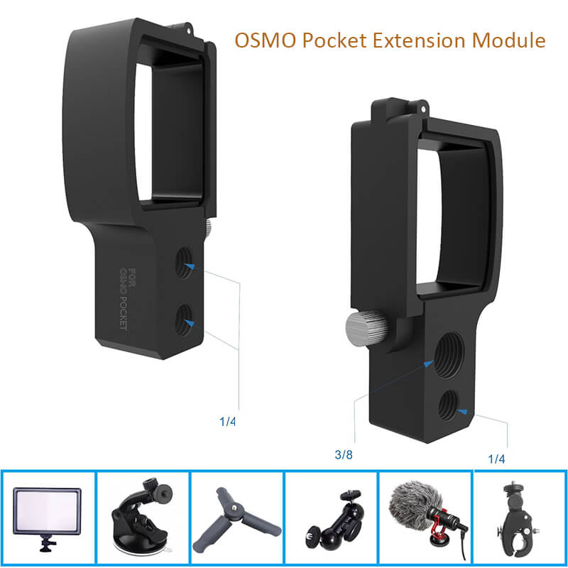 Extension Adapter Replacement for OSMO Pocket