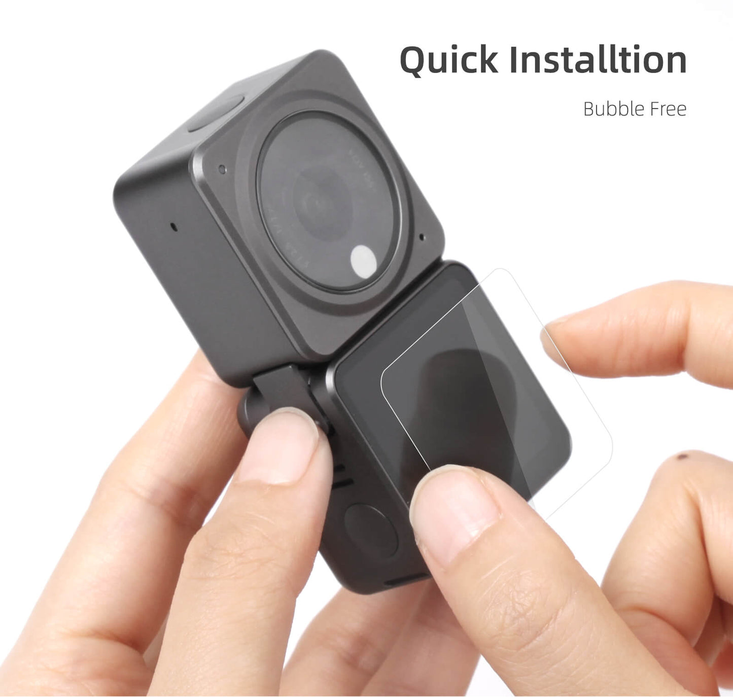 Tempered Screen Film Replacement for DJI Action 2