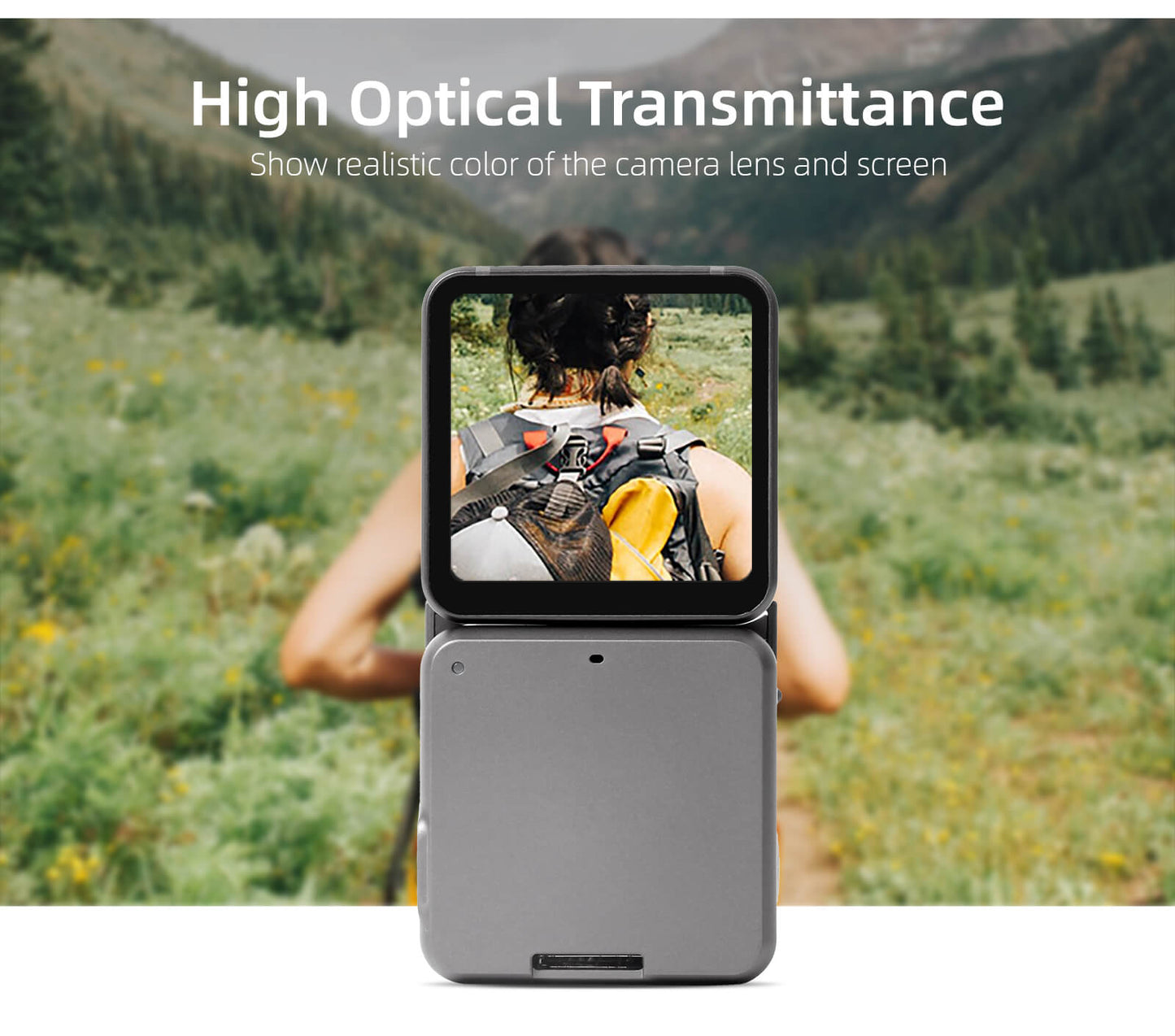 Tempered Screen Film Replacement for DJI Action 2