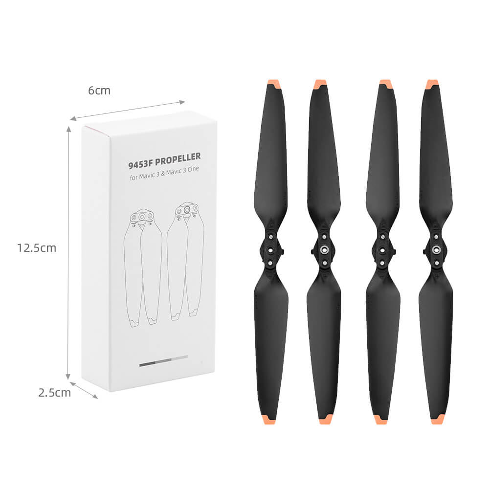 2 Pairs 9453F Propellers Replacement for Mavic 3, Mavic 3 Classic and Mavic 3 Pro