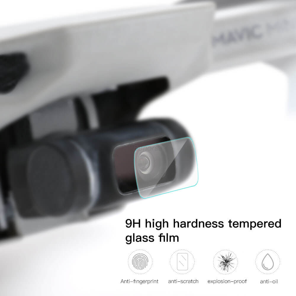 2 Set Camera Protective Glass Replacement for DJI Mavic Mini/Mini 2/SE/4K