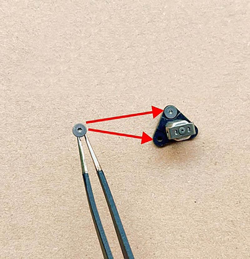 (Gebraucht-Sehr Gut) 6 stücke Front Arm Welle Schrauben Ersatz für DJI Mini 3/4 Pro