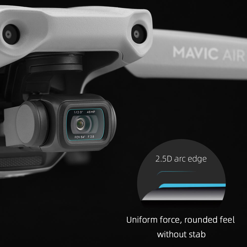 2 Set Camera Protective Glass Replacement for DJI Mavic Air 2