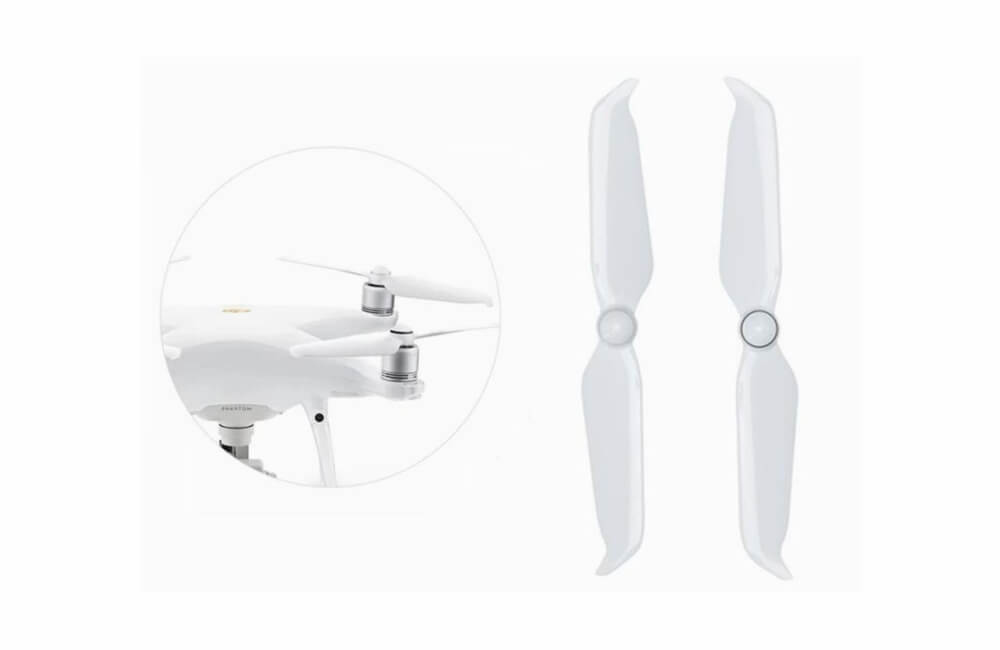 1 Pair Original Low-Noise Propellers Replacement for Phantom 4 Pro