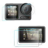 2 Pack Screen and Lens Protective Film Replacement for OSMO Action 3