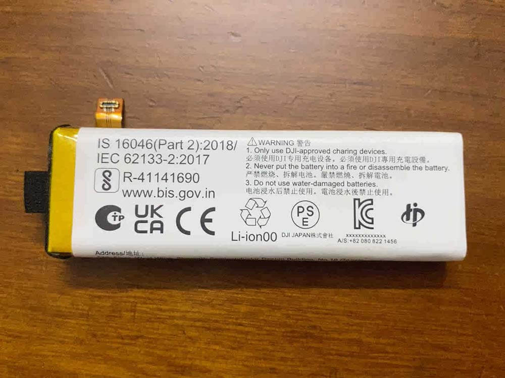 875mAh/1300mAh Battery Assembly Replacement for DJI OSMO Pocket 1/2, Pocket 3