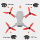 Three-Blades Propellers Replacement for DJI Mini 2/SE/4K and Mavic Mini(2 Pairs)