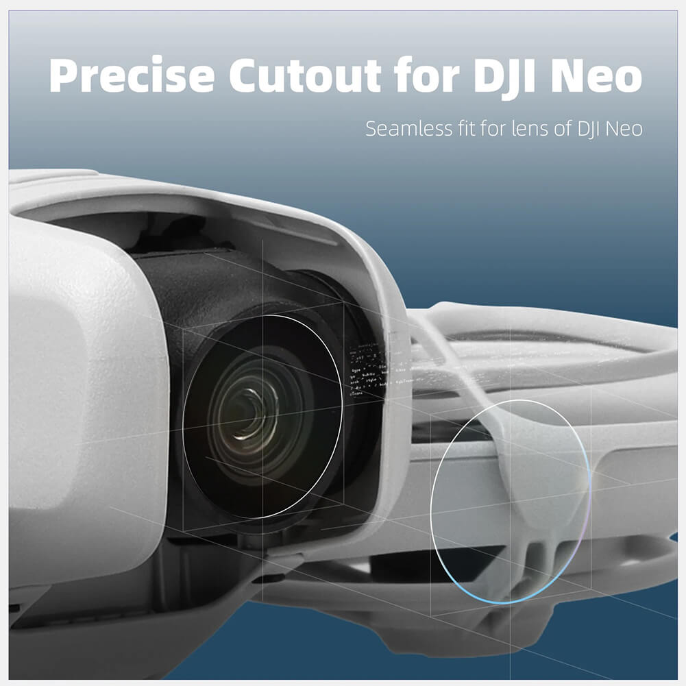 2 Pack Camera Lens Protective Films Replacement for DJI Neo
