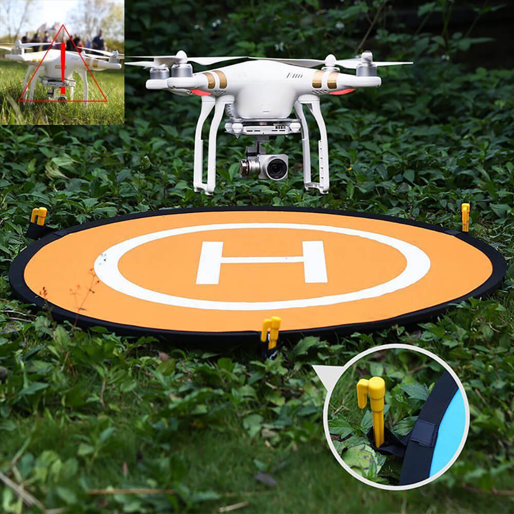 Foldable Drone Landing & Launch Pad