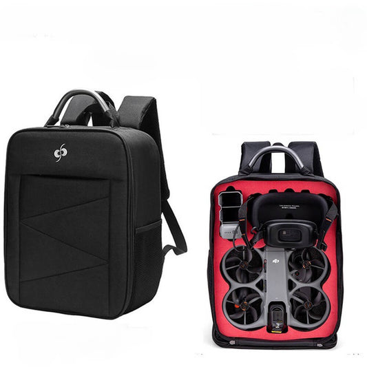 Carrying Case Backpack for DJI Avata 360 Drone, Travel Storage Bag for Fly More Combo, Fits Goggles 3 RC Motion 3 FPV Remote Batteries Accessories Organizer - ScrubMarter