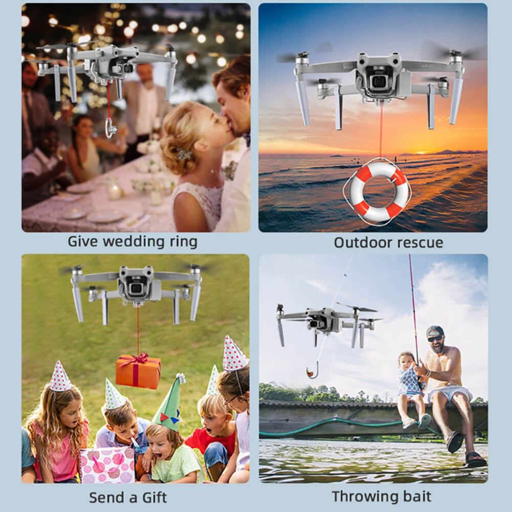 Remote Control Airdrop Delivery System Replacement for DJI Air 2S