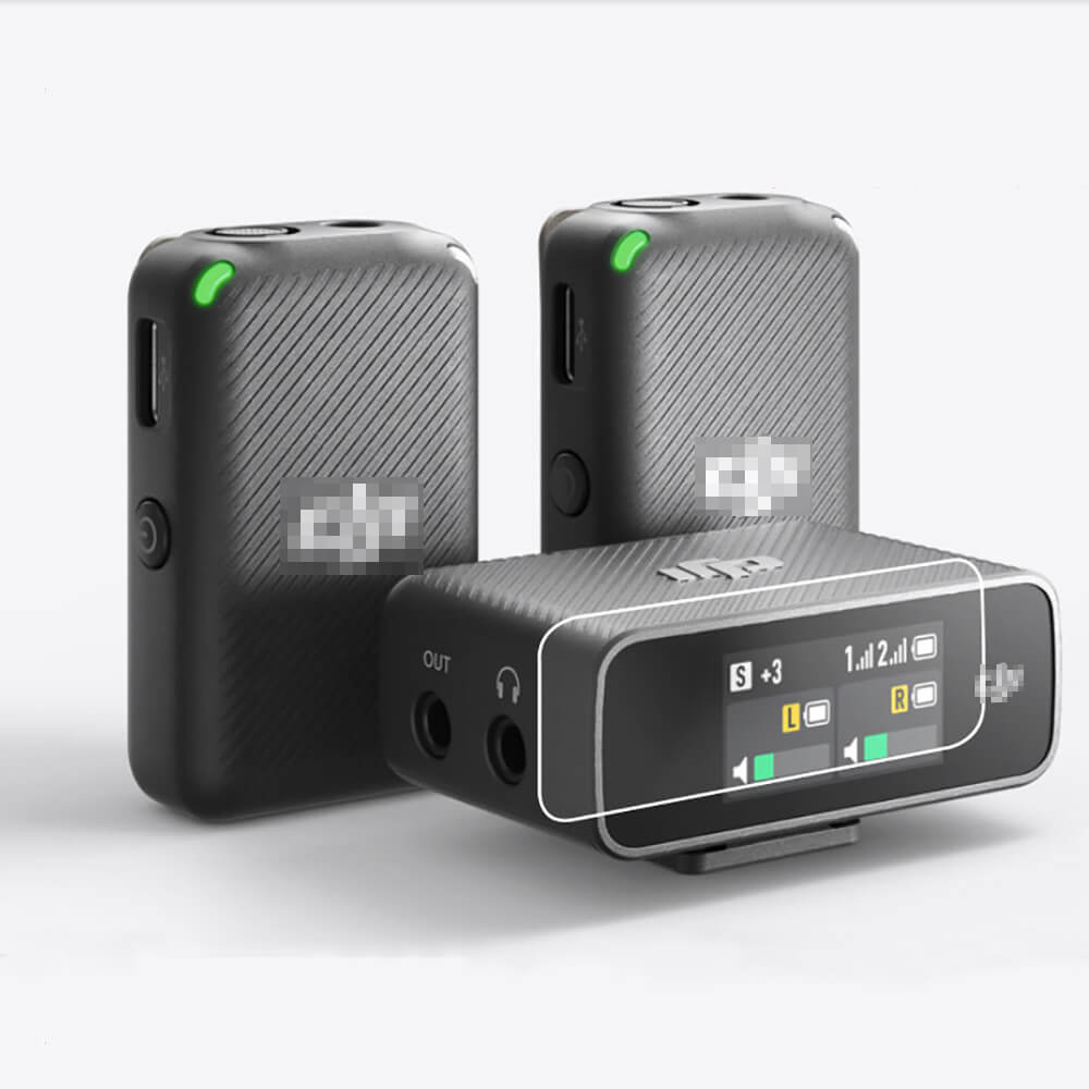 2 protectores de pantalla de repuesto para el receptor DJI MIC