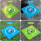 Drone Landing Pad, Universal Waterproof Portable Fast-Foldable Helipad for Mini 5 Pro/4/3/2 SE/4K/DJI Neo/Flip/Mavic 3/RC Quadcopters (Sky blue-green, 22-inch/55cm) - ScrubMarter