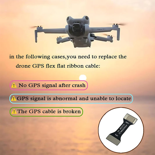 GPS Ribbon Cable Replacement for DJI Mini 4 Pro Drone GPS Module Repair