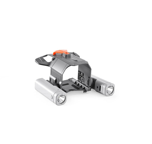 LED Night Flight Assist Light for DJI Mini 5 Pro, Dual Detachable Searchlight with Emergency Flashing Modes, USB Rechargeable Drone Navigation Headlight - ScrubMarter