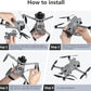 Landing Gear for DJI Mini 5 Pro, Foldable Extended Landing Legs, Quick Release Drone Protector, Lightweight Heightened - ScrubMarter