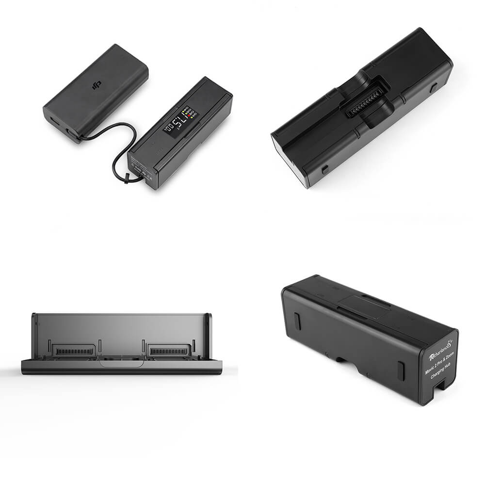 4 in 1 Battery Charger Hub Replacement for Mavic 2 Pro/Zoom
