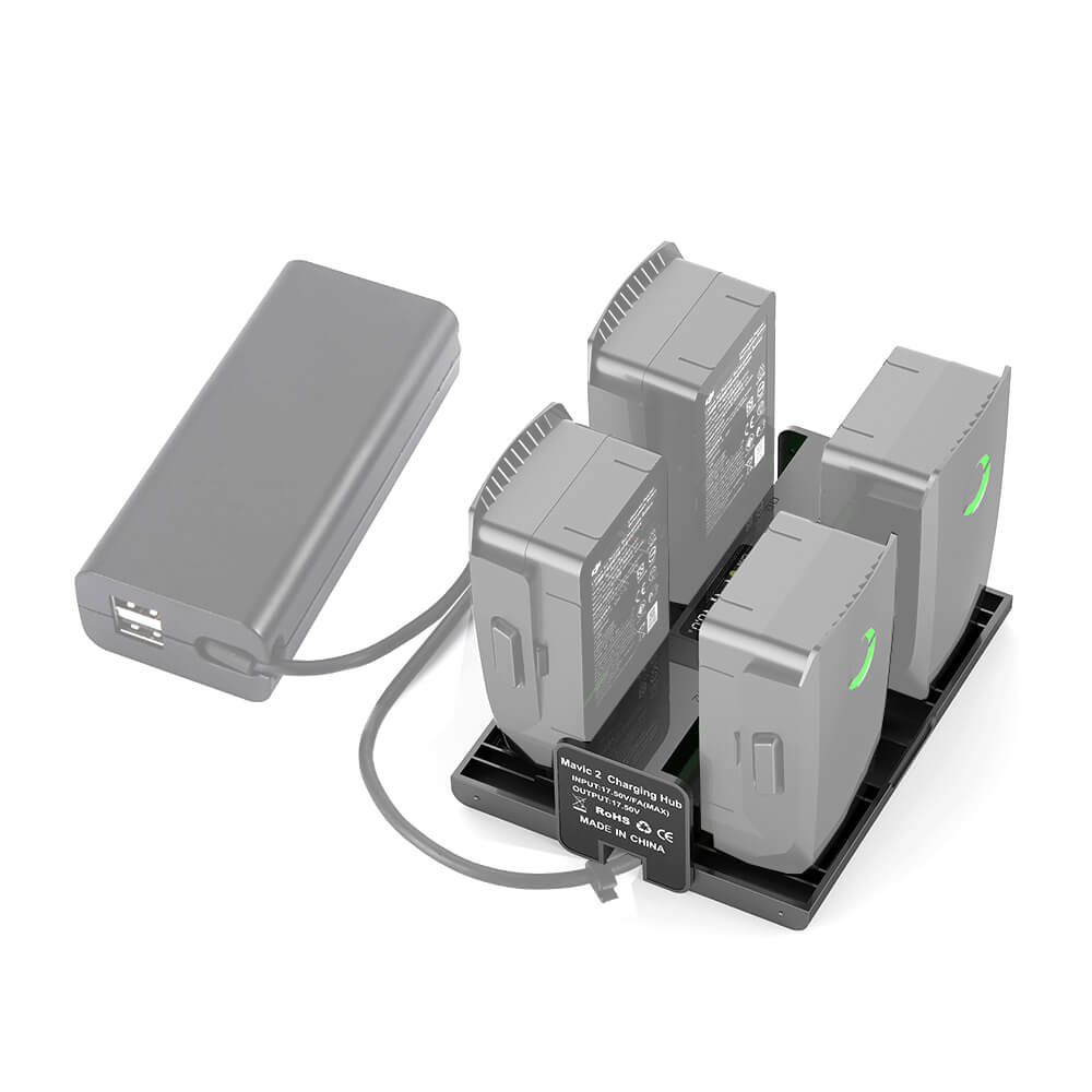 4 in 1 Battery Charger Hub Replacement for Mavic 2 Pro/Zoom