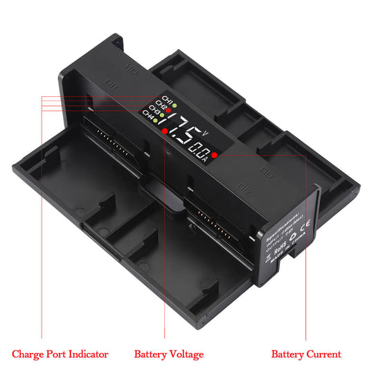 4 in 1 Battery Charger Hub Replacement for Mavic 2 Pro/Zoom