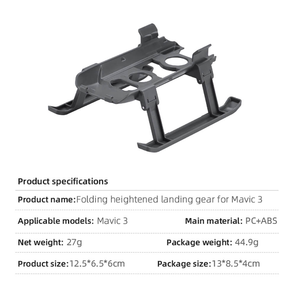 Height Extender Replacement for Mavic 3/Cine