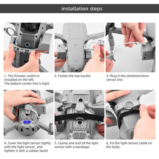 Remote Control Airdrop System Replacement for Mavic Air 2