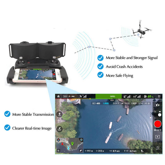 Range Extender Replacement for Mavic Series and Spark