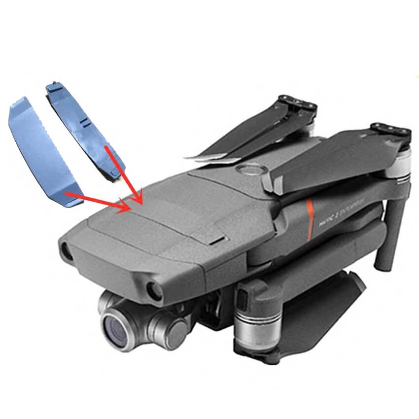 Upper Shell/Extended Port Cover Replacement for Mavic 2 Enterprise