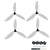 Three-Blades Propellers Replacement for DJI Mini 2/SE/4K and Mavic Mini(2 Pairs)