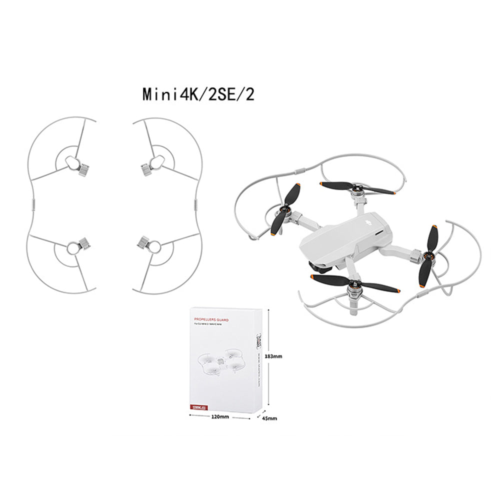 Propeller Guard for DJI Mini 4K / Mini 2 SE, 360° Lightweight Drone Propeller Protector, Safety Bumper Ring Accessories