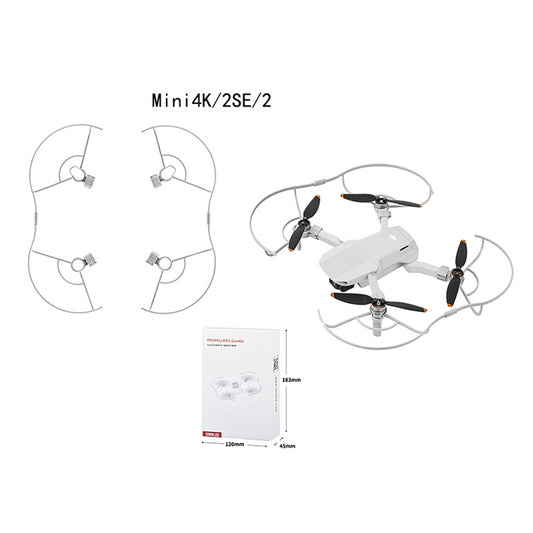 Propeller Guard for DJI Mini 4K / Mini 2 SE, 360° Lightweight Drone Propeller Protector, Safety Bumper Ring Accessories