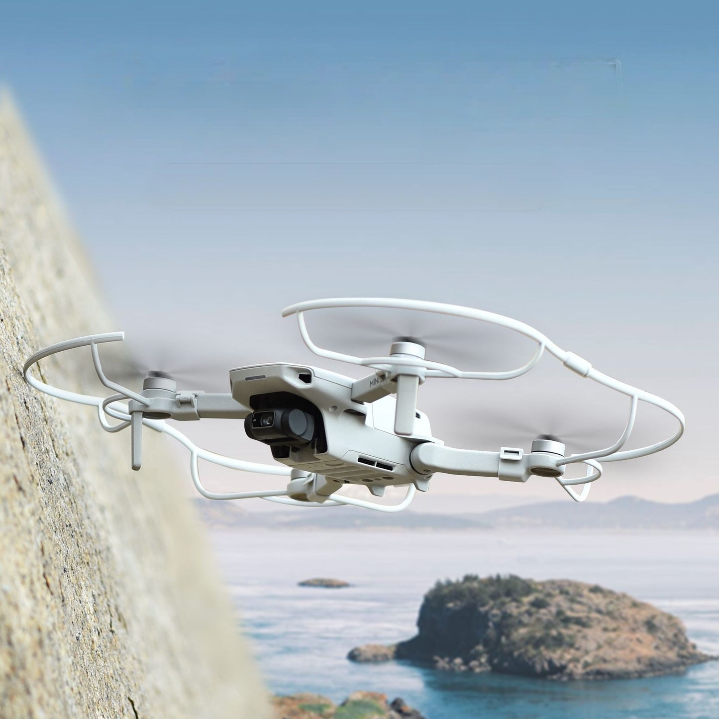 Propeller Guard for DJI Mini 4K / Mini 2 SE, 360° Lightweight Drone Propeller Protector, Safety Bumper Ring Accessories