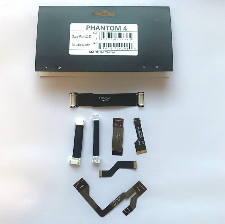 7 pcs Fuselage Flat Cables Replacement for Phantom 4 Series