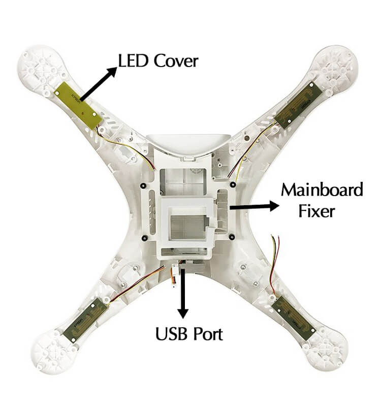 Lower Shell Housing Replacement for Phantom 3 Pro/Adv