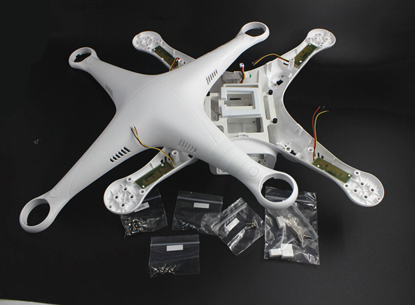 Fuselage Housing with Accessories Replacement for Phantom 3 Pro/Adv