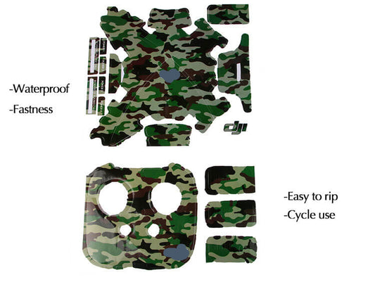 Skin Decals Set Replacement for Phantom 3
