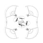 Propeller Guard for DJI Mini 4K / Mini 2 SE, 360° Lightweight Drone Propeller Protector, Safety Bumper Ring Accessories - ScrubMarter