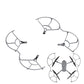 Quick Release Propeller Guard for DJI Air 3S / Air 3, Lightweight Impact-Resistant Drone Propeller Protector