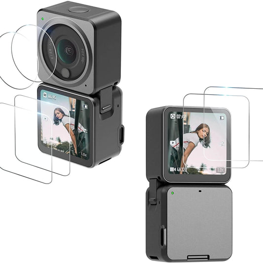 Tempered Screen Film Replacement for DJI Action 2