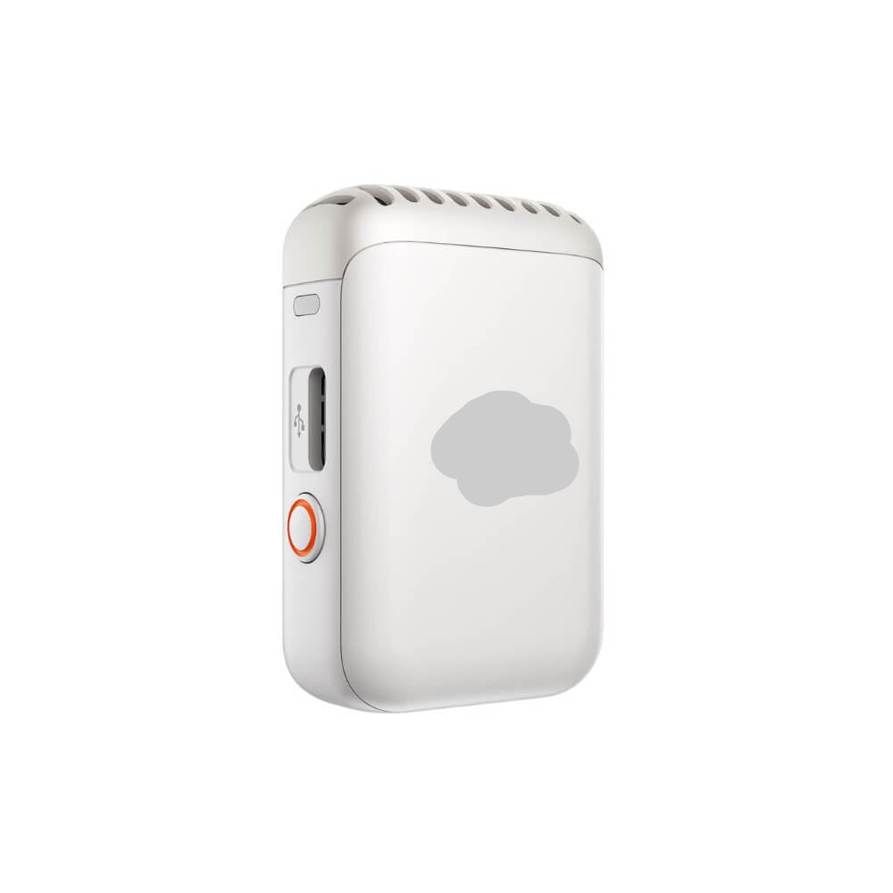 Transmitter Replacement for DJI Mic 2 (Pearl White)