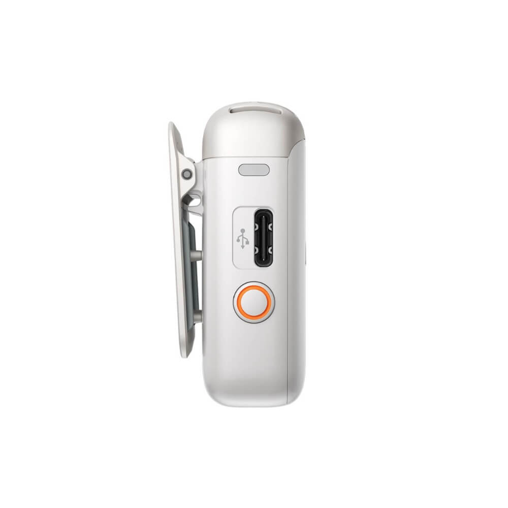 Transmitter Replacement for DJI Mic 2 (Pearl White)