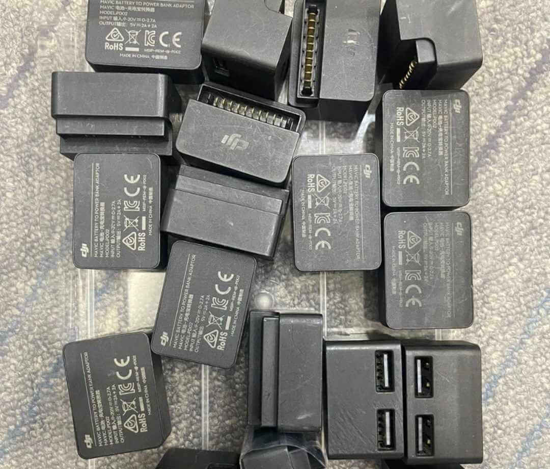 (Used-Good) Battery to Power Bank Adapter Replacement for Mavic 2/3, Mavic Air/Air 2/2S, Mavic Pro