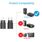 Lightning/Type-C Phone Adapter Replacement for DJI Mic 1st Gen