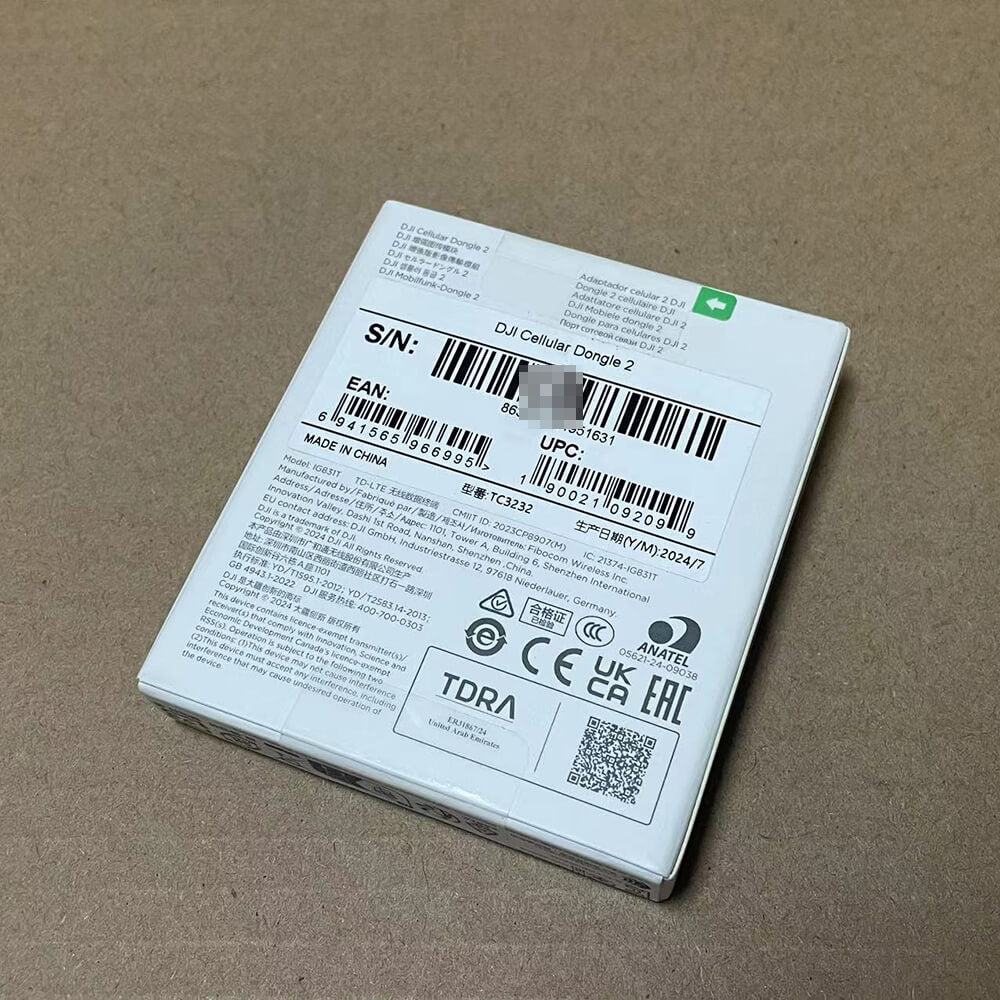 For DJI Cellular Dongle 2 (TD-LTE USB Modem)