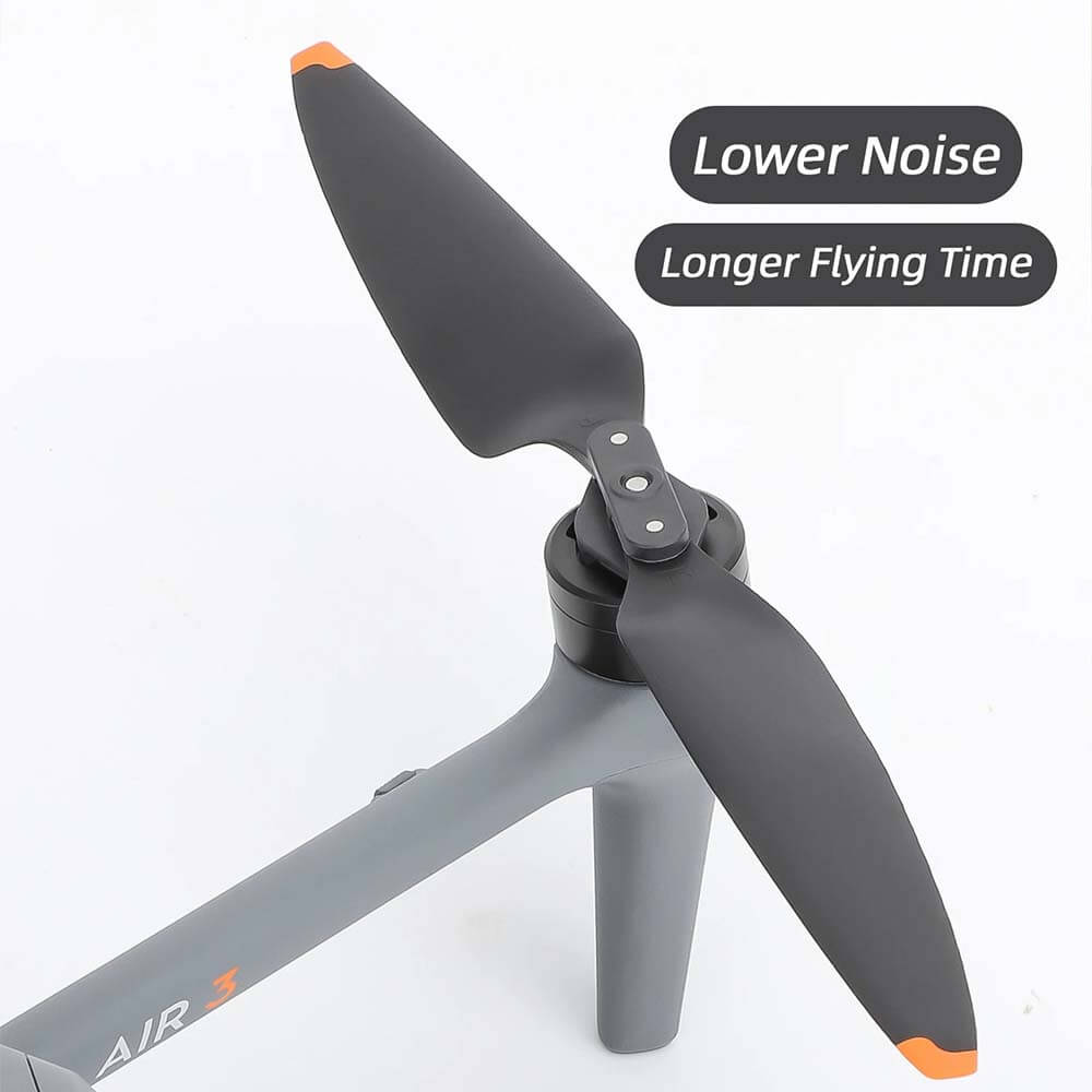 2 Pairs of 8747F Low Noise Propellers Replacement for DJI Air 3, Air 3S