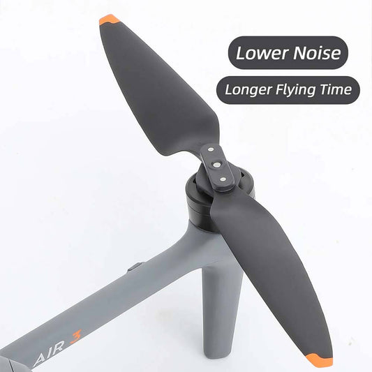 2 Pairs of 8747F Low Noise Propellers Replacement for DJI Air 3, Air 3S