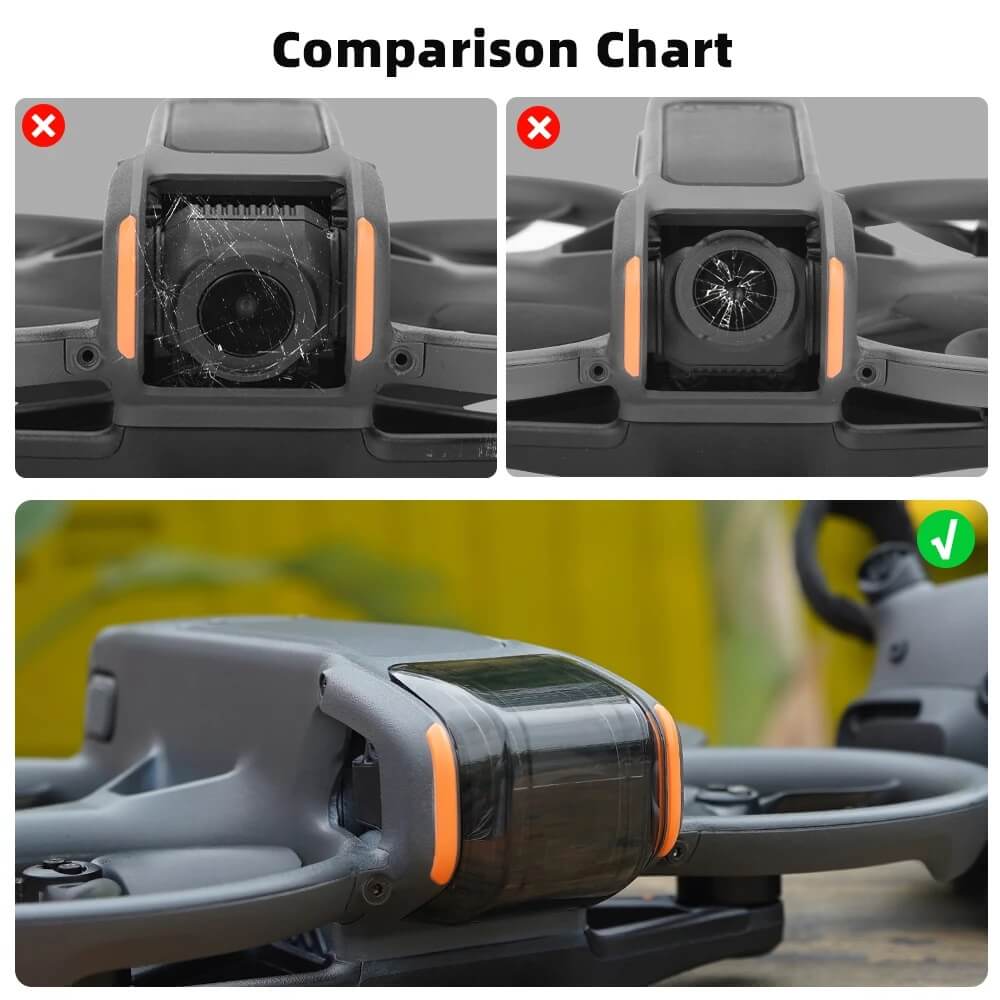 Gimbal Camera Protective Cover Replacement for DJI Avata 2
